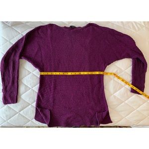 Ana Brand Medium Purple Multicolor Knit Sweater
